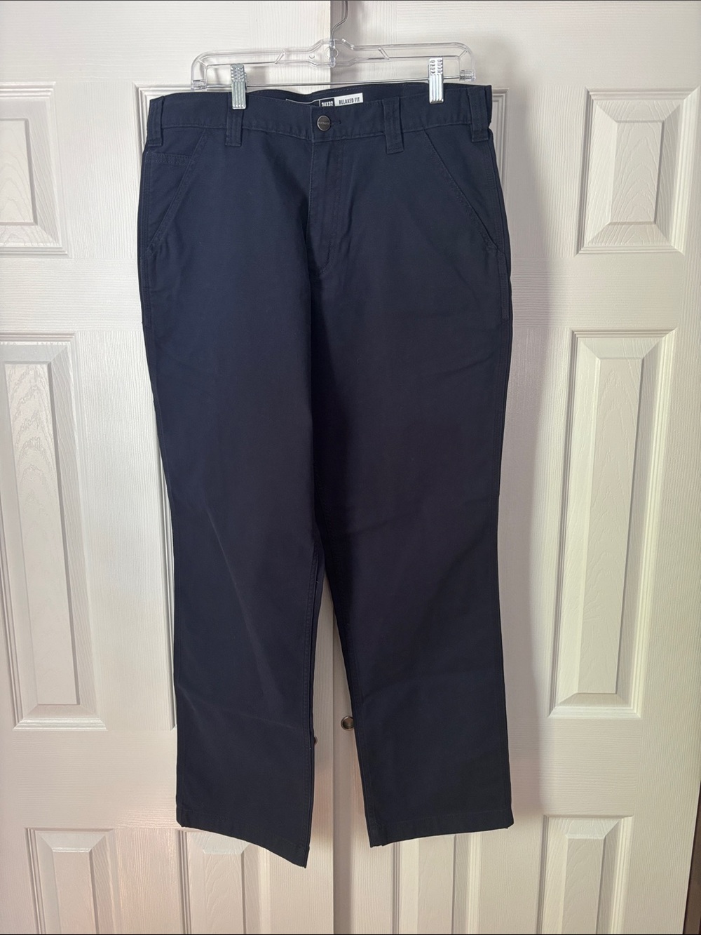 NWT Men’s Carhartt Rugged Flex Relaxed Fit Canvas Work Pant 34x32